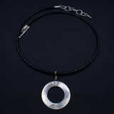 "All You Need Is Love" Stamped Sterling Silver Pendant Necklace