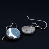 Ripples Collection - Set 2 - Sterling Silver and Polymer Clay Dangle Earrings