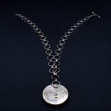 Ripples Collection - Set 2 - Sterling Silver and Polymer Clay Pendant Necklace