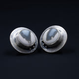 Ripples Collection - Set 3 - Sterling Silver and Polymer Clay Post Earrings