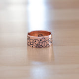 Inside View of the Ring in Copper from the Bubbles Collection