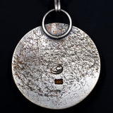 Ripples Collection - Set 2 - Sterling Silver and Polymer Clay Pendant Necklace