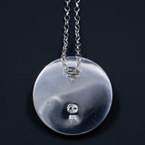 Ripples Collection - Set 1 - Sterling Silver and Polymer Clay Pendant Necklace
