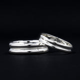 Double Stacker Ring - Sterling Silver